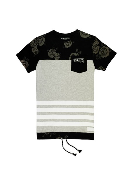 HALFETI LINED LONG TEE