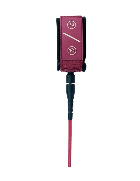 invento-surf-deflow-6ft-6mm-leash-burgundy