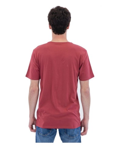camiseta-hombre-hurley-one-only-solid-tee-granate