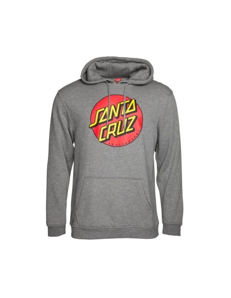 sudadera-capucha-hombre-santa-cruz-classic-dot-hood-gris