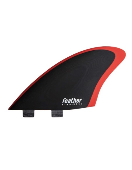 TWIN KEEL DUAL TAB BLACK RED