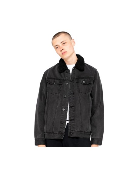 VOID RING DOT DENIM  JACKET