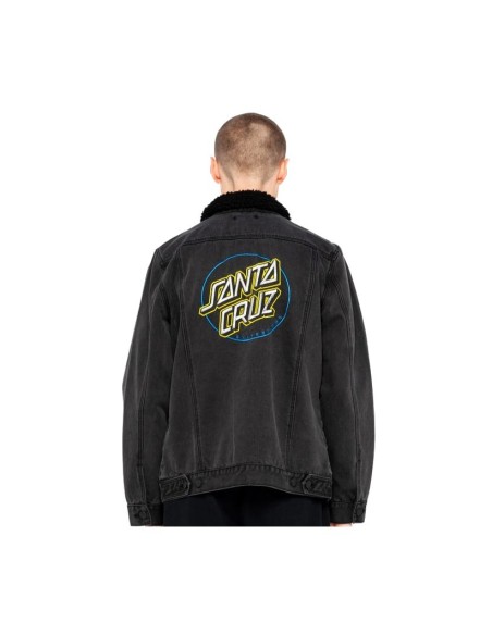 VOID RING DOT DENIM  JACKET