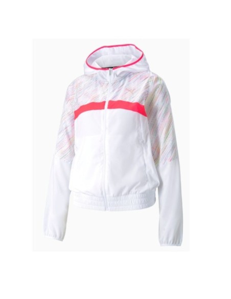 RUN GRAPHIC HOODED JACKET