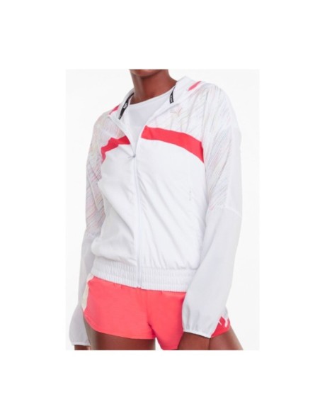 RUN GRAPHIC HOODED JACKET
