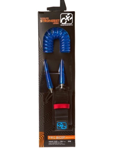 ONE BICEP COIL CORD BLUE