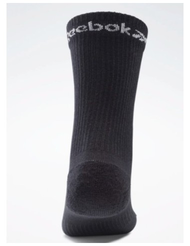TE MID CREW SOCK 3P BLACK
