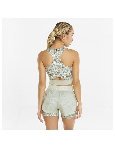 RUN HIGH SHINE CROP TANK W