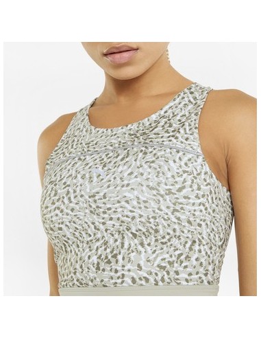 RUN HIGH SHINE CROP TANK W