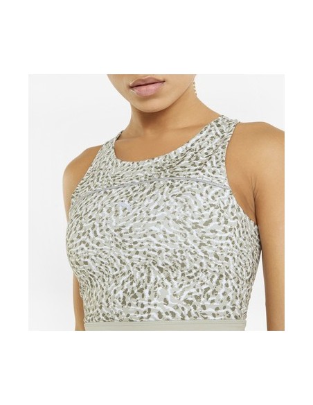 RUN HIGH SHINE CROP TANK W