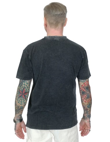 KNOX PUNK FRONT T-SHIRT BLACK