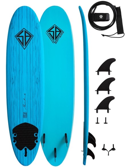 BURKE 76 SOFTBOARD LIGHT BLUE