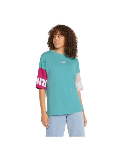 PUMA POWER COLORBLOCK TEE