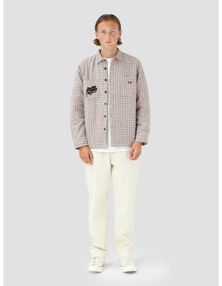 OSCAR SHIRT JACKET PINK CLAY M