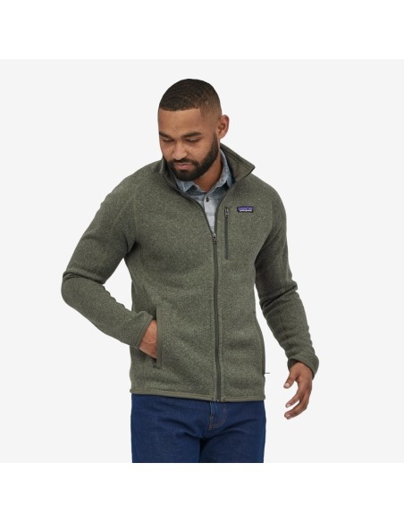 MS BETTER SWEATER JKT INDG