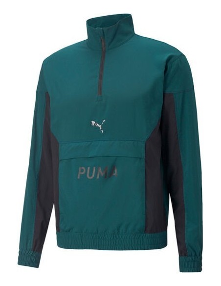 PUMA FIT WOVEN 1-2 ZIP