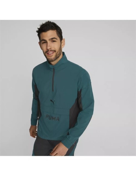 PUMA FIT WOVEN 1-2 ZIP