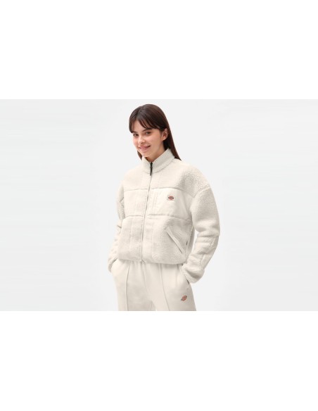 RED CHUTE FLEECE W ECRU