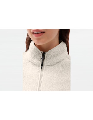 RED CHUTE FLEECE W ECRU