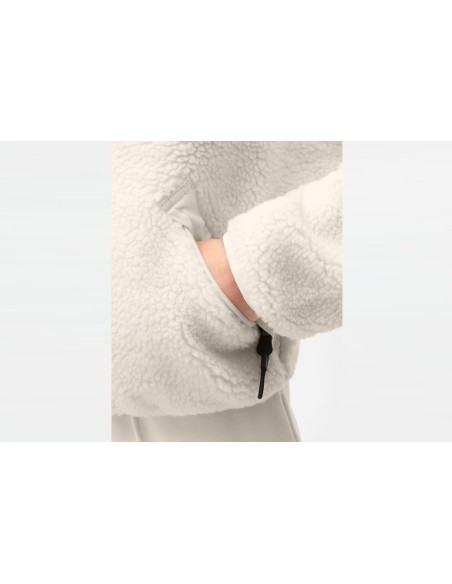 RED CHUTE FLEECE W ECRU