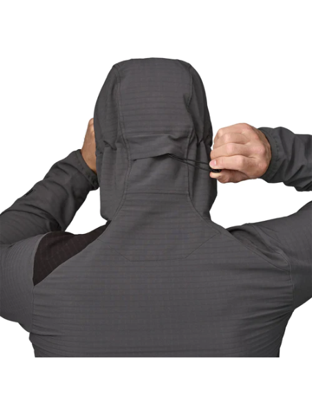 M´S R1 TECHFACE HOODY FORGE GR ANTRACITA