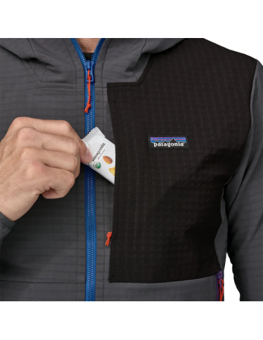 M´S R1 TECHFACE HOODY FORGE GR ANTRACITA