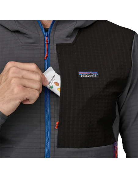 M´S R1 TECHFACE HOODY FORGE GR ANTRACITA
